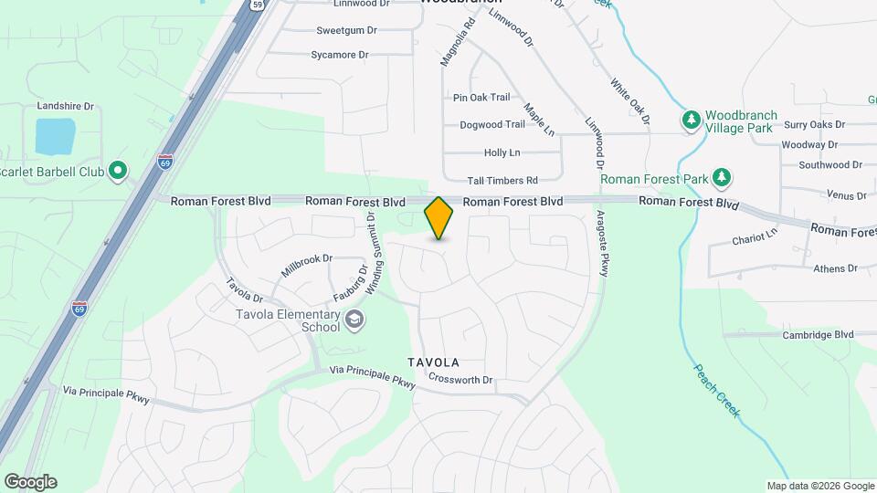 18803 Pancaldo Ct Map and Location Details