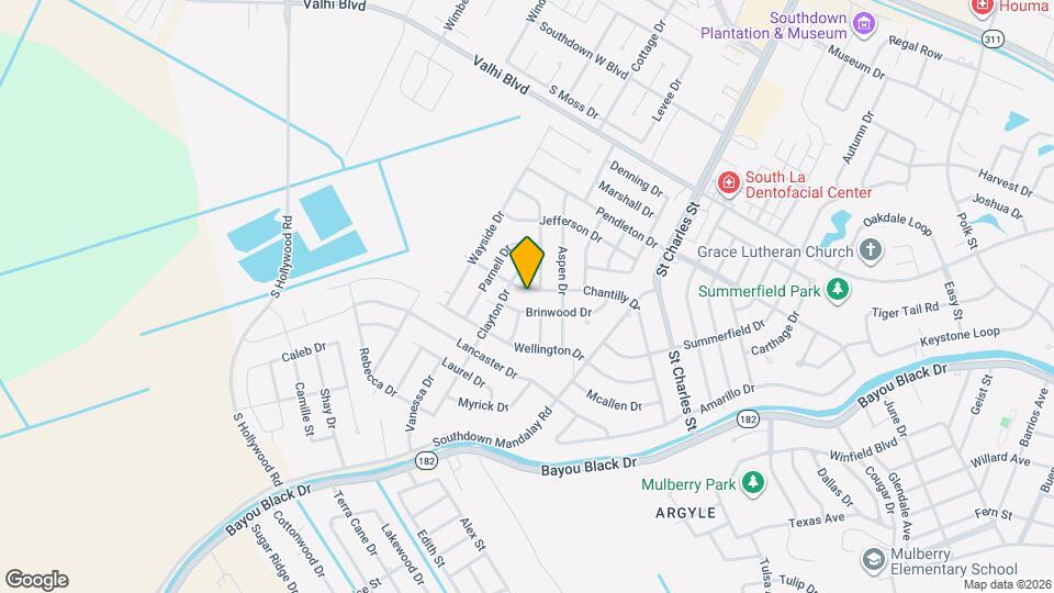 211 Chantilly Dr Mapa y Detalles de la Ubicación