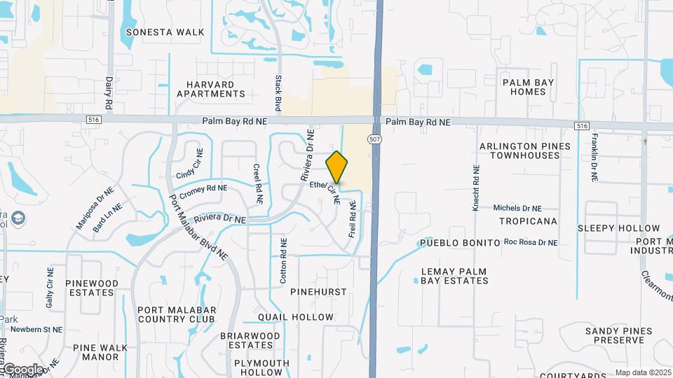 1313 Ethel Cir NE Map and Location Details