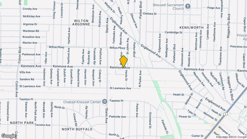 626 Kenmore Ave Map and Location Details