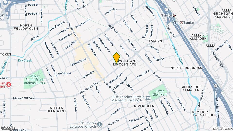 1385 Kotenberg Ave Map and Location Details