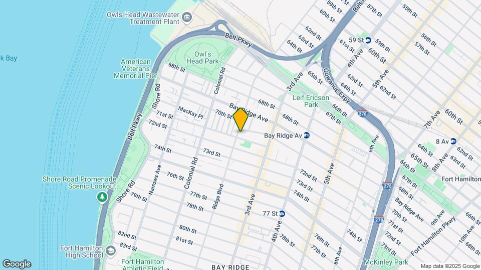7009 Ridge Blvd-Unit -1 Map and Location Details