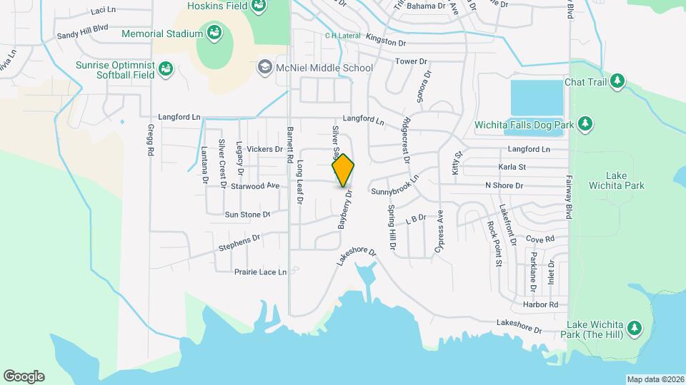 5004 Bayberry Dr Map and Location Details