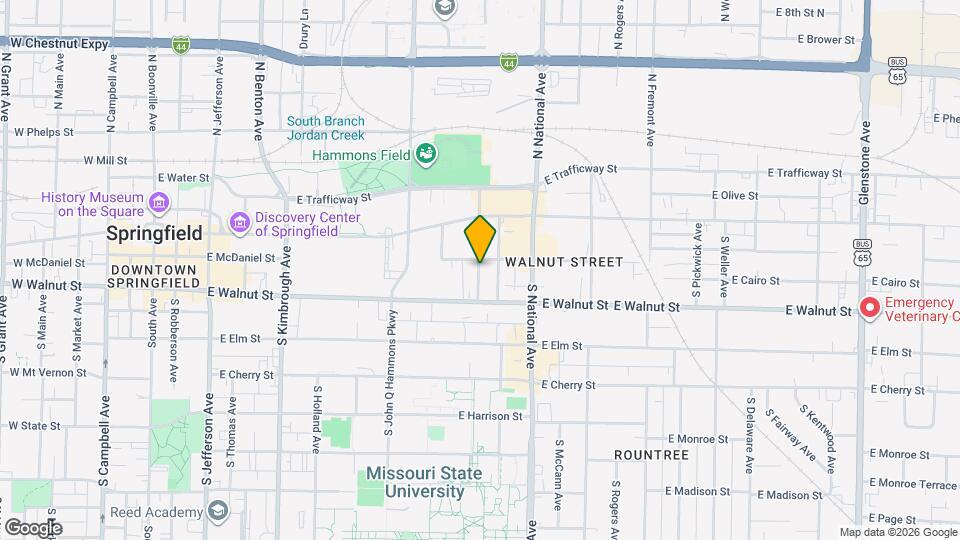 308 S Hampton Ave Map and Location Details