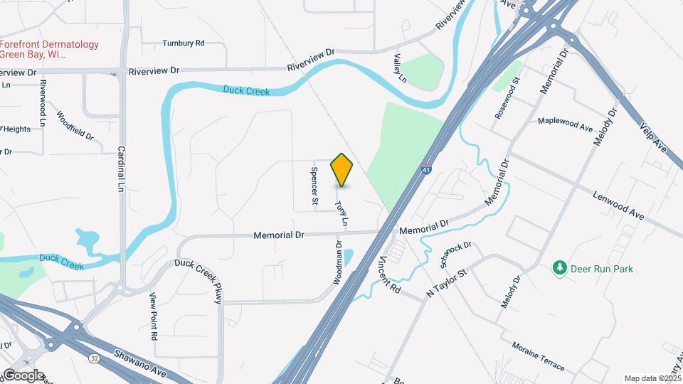 296 Tony Ln Map and Location Details