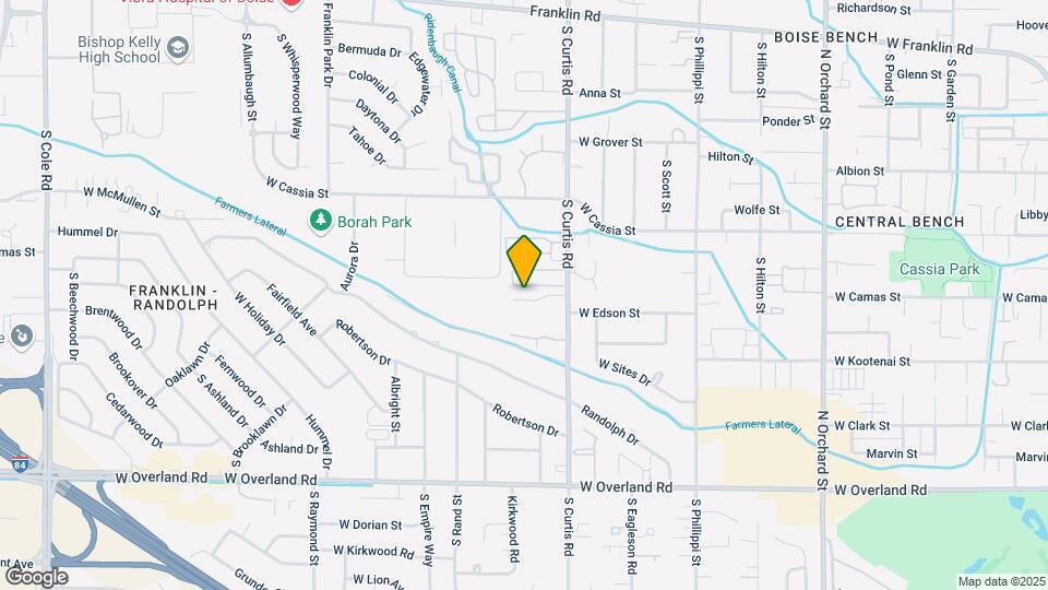 5938 W Camas Ln Mapa y Detalles de la Ubicación