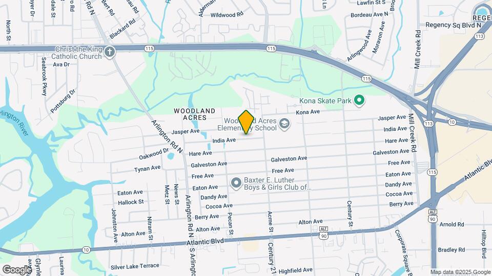 7967 India Ave Map and Location Details