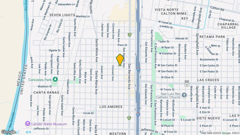 3703 Flores Ave Mapa y Detalles de la Ubicación