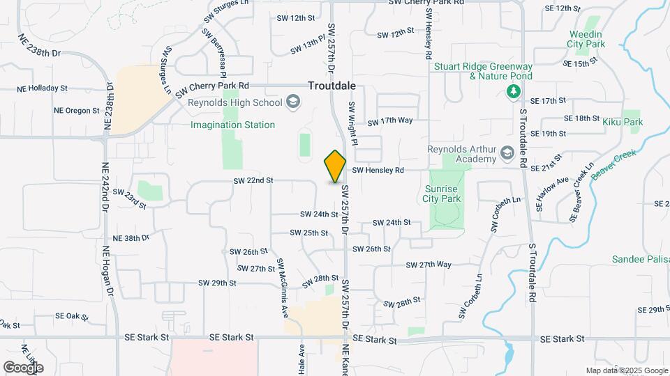 2173 SW 257th Dr Map and Location Details