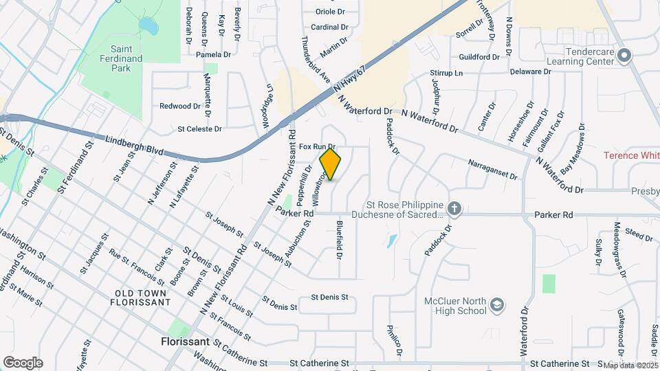 1365 Bluefield Dr Map and Location Details