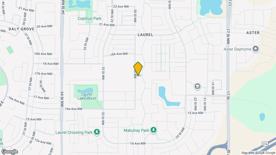 1771-1728 28 St NW Map and Location Details