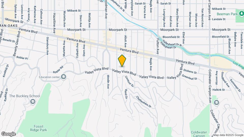 4111 Allott Ave Map and Location Details