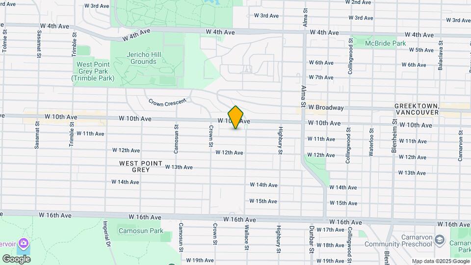 3939 W 11th Ave Map and Location Details