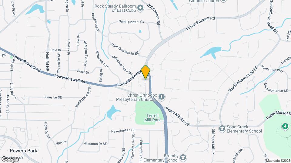 508 Milledge Gate Dr SE Map and Location Details