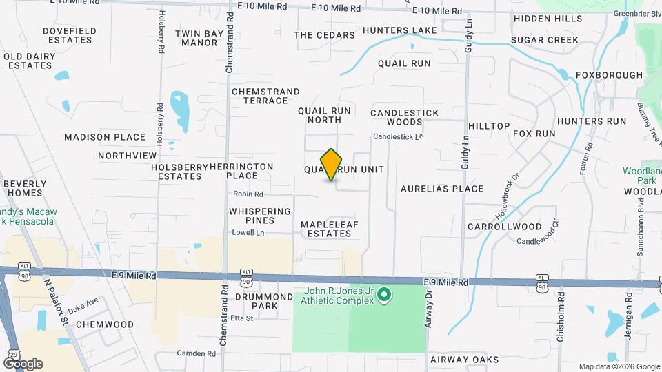 563 Bobwhite Dr Map and Location Details