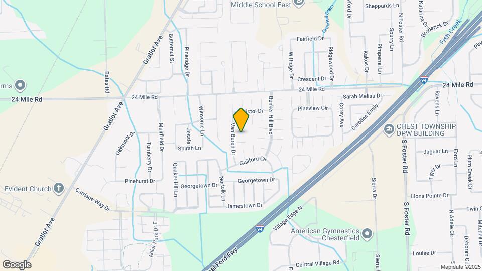 29638 Danbury Ct Map and Location Details