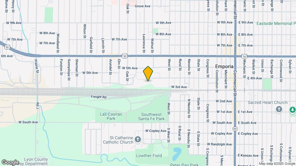Whittier Place Map and Location Details