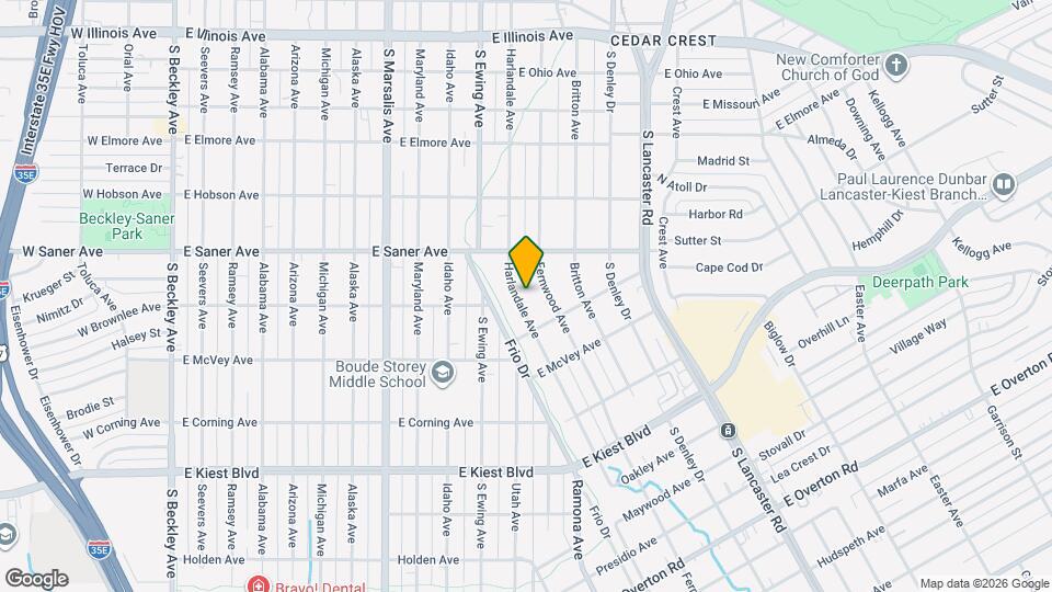2842 Harlandale Ave Mapa y Detalles de la Ubicación