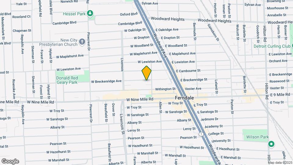 437 W Breckenridge St-Unit -Upper Map and Location Details