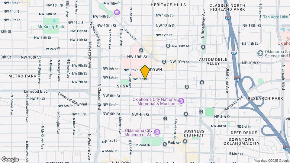 524 NW 8th St Map and Location Details