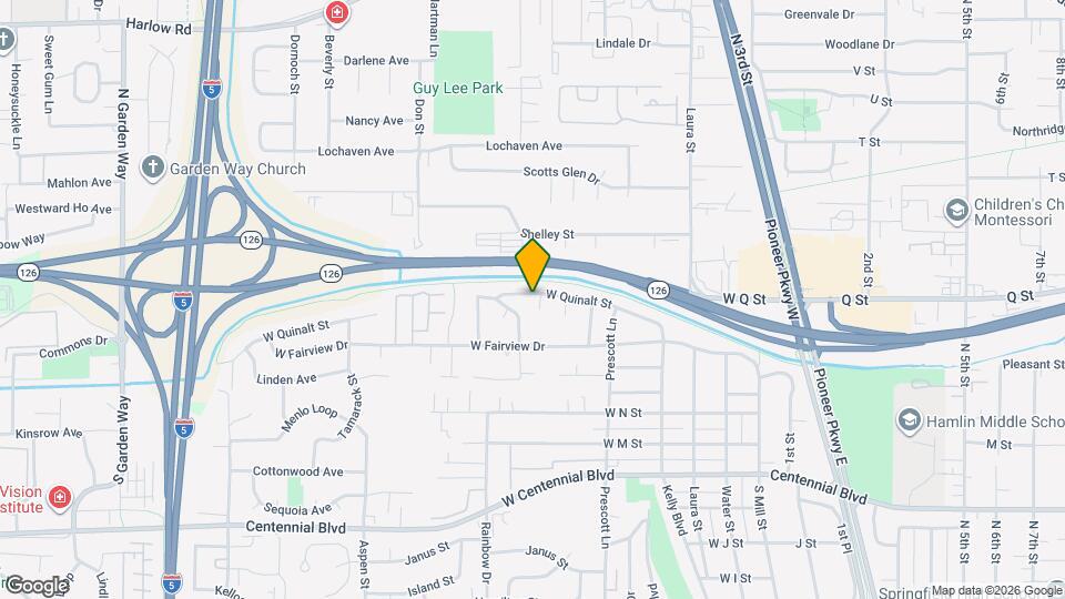 733 W Quinalt St Map and Location Details