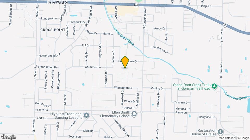 2235 Rosemary Dr Map and Location Details