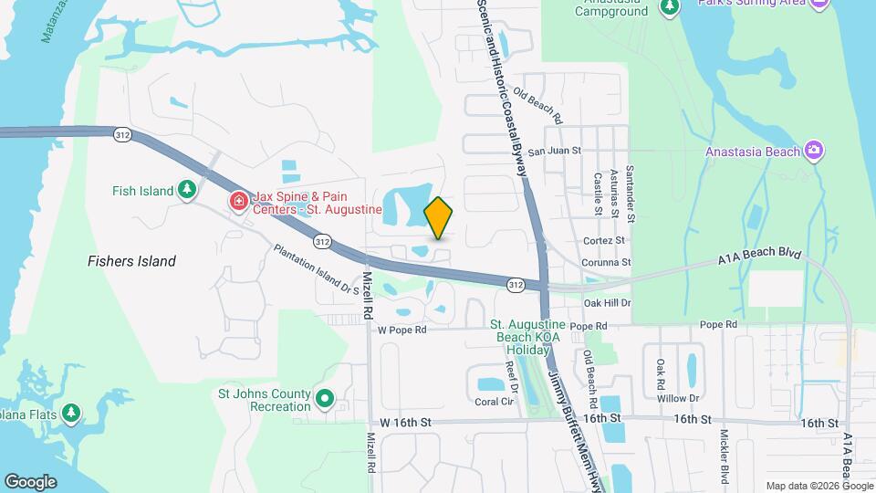 128 Islander Cir Mapa y Detalles de la Ubicación