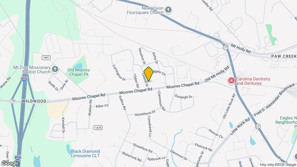 515 Leland St Map and Location Details