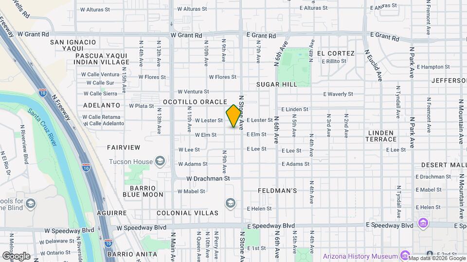 28 W Elm St Mapa y Detalles de la Ubicación