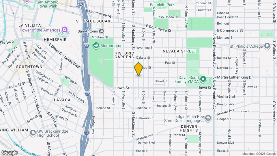 14833 Cactus St Map and Location Details