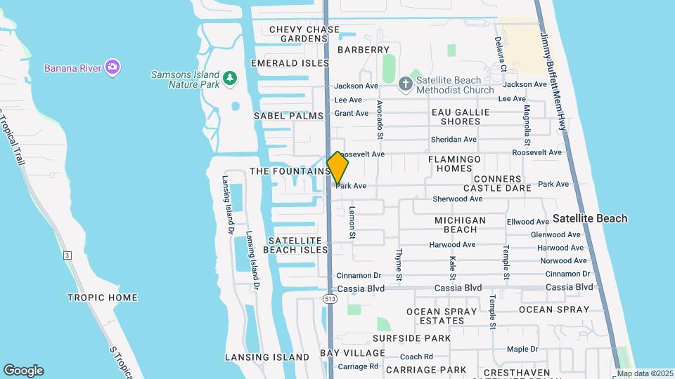 595 Park Ave Map and Location Details