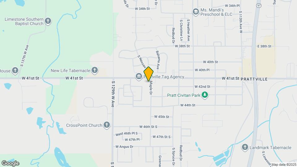 4104 Maple Dr Map and Location Details