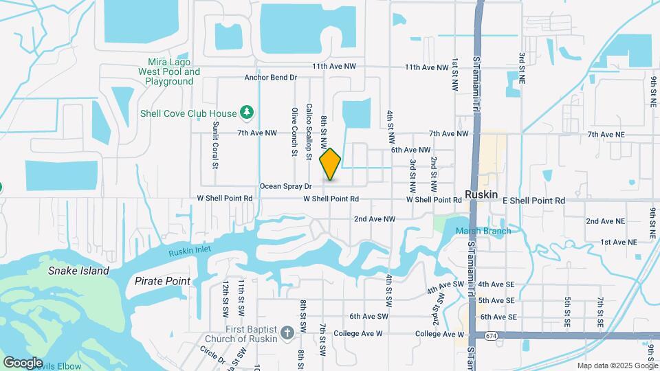 787 Ocean Spray Dr Map and Location Details