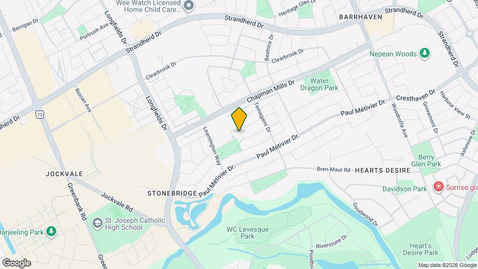 472 Temiskaming Crescent Map and Location Details