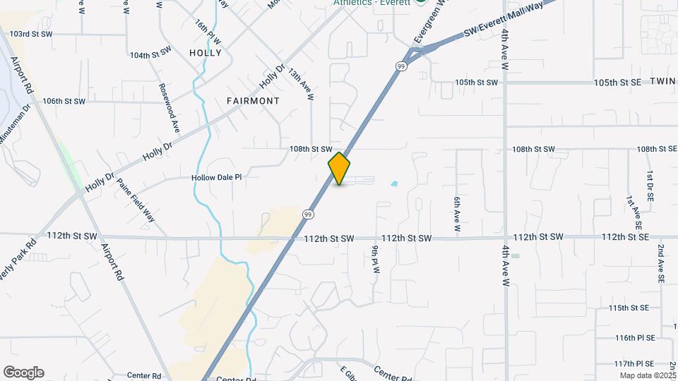 10925 Evergreen Way Map and Location Details