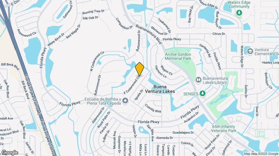 226 E Cedarwood Cir Map and Location Details
