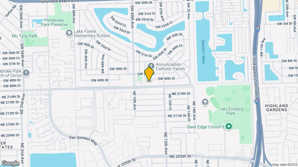 3781 SW 41st St Map and Location Details
