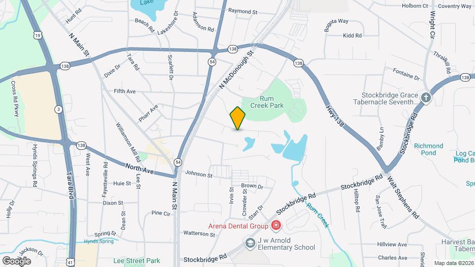 232 N Lake Dr Map and Location Details
