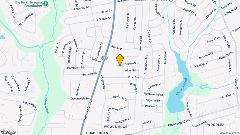 1920 Aspen Cir Map and Location Details