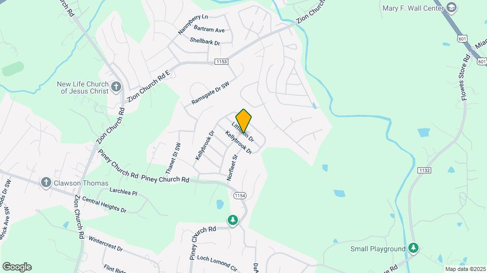 908 Littleton Dr Map and Location Details