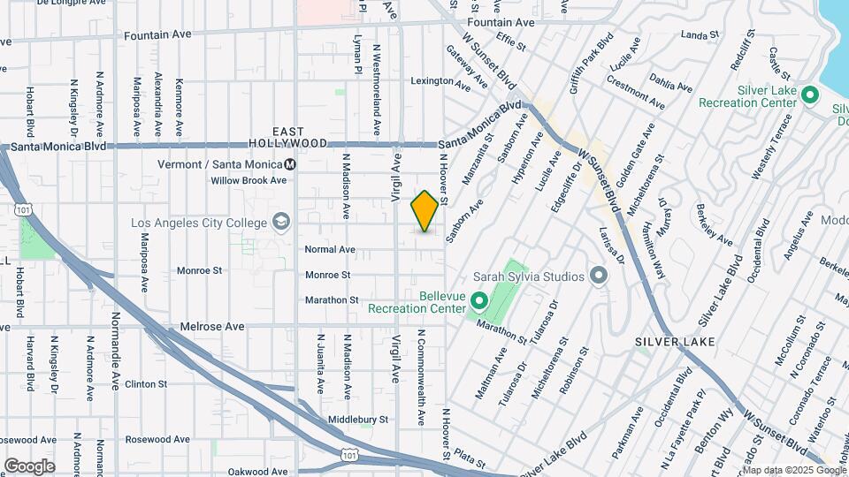 4125-4129 Normal Ave Mapa y Detalles de la Ubicación