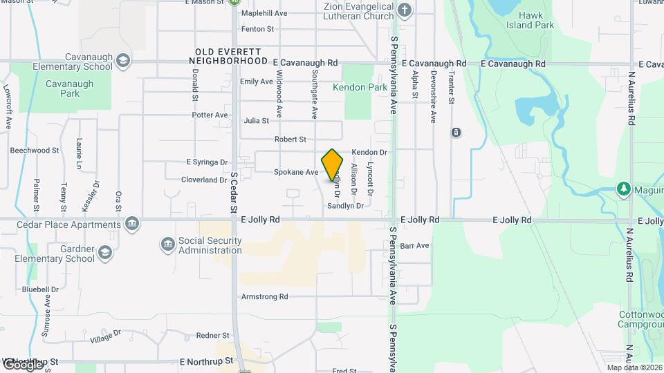 4900 Woodlyn Dr Map and Location Details