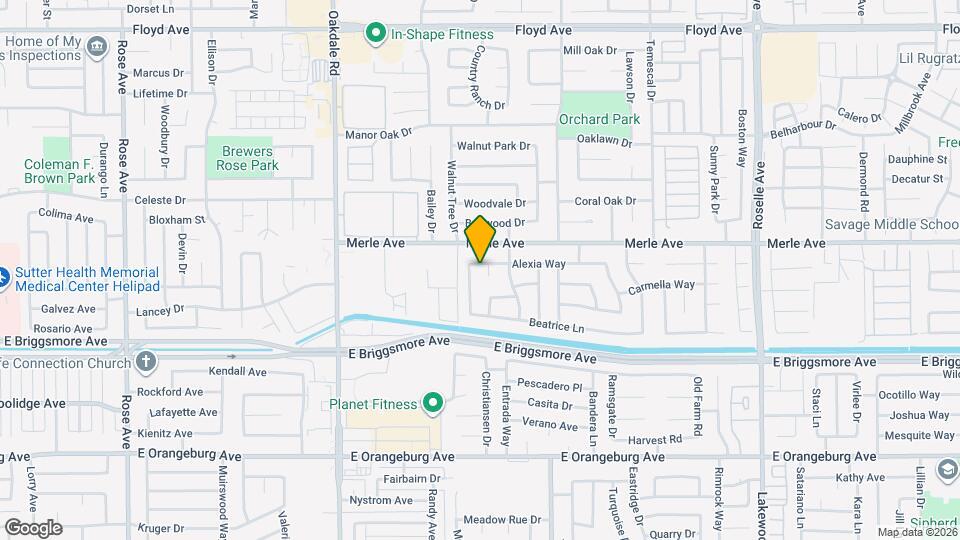 2412 Alexia Way Map and Location Details