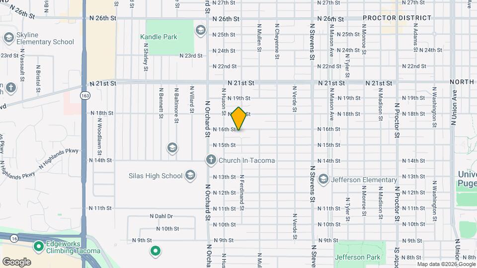 4902 N 16th St Map and Location Details