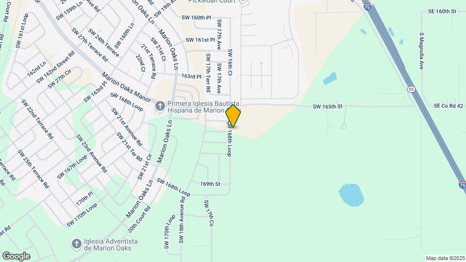 1645 SW 168th Loop Map and Location Details