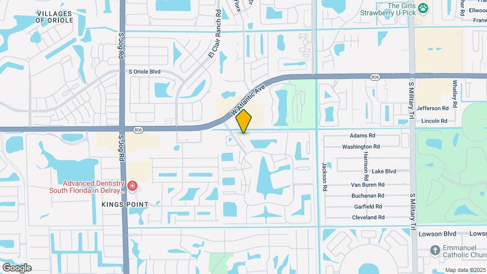 15492 Lakes of Delray Blvd, Unit 205 Map and Location Details
