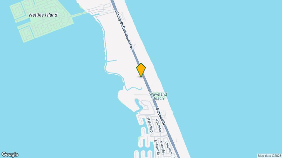 10187 S Ocean Dr Mapa y Detalles de la Ubicación