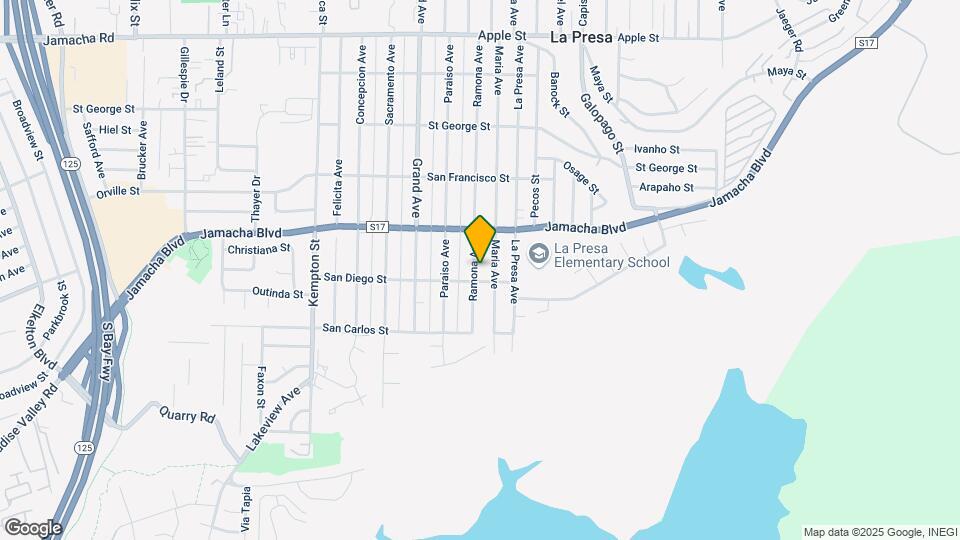 515 Ramona Ave Mapa y Detalles de la Ubicación