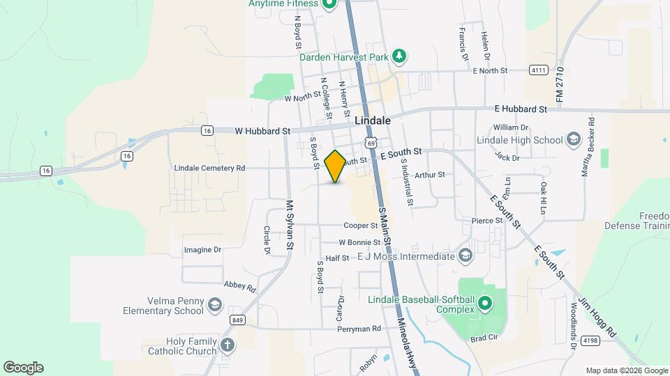 300 Hilltop St Map and Location Details