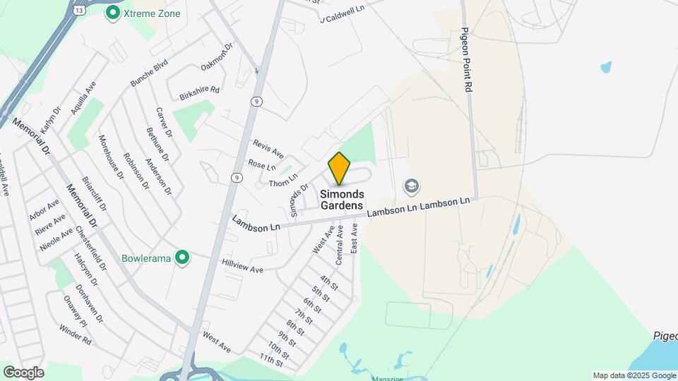 301 Sheridan Dr Map and Location Details